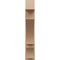 Ekena Millwork 8-in W x 32-in D x 44-in H Balboa Block Rough Cedar Woodgrain TimberThane Outlooker, Primed Tan OUTUR080X32X44BOA44RCPR - alternate 3